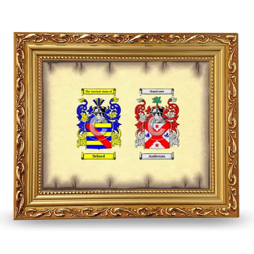 Anniversary Framed - Gold