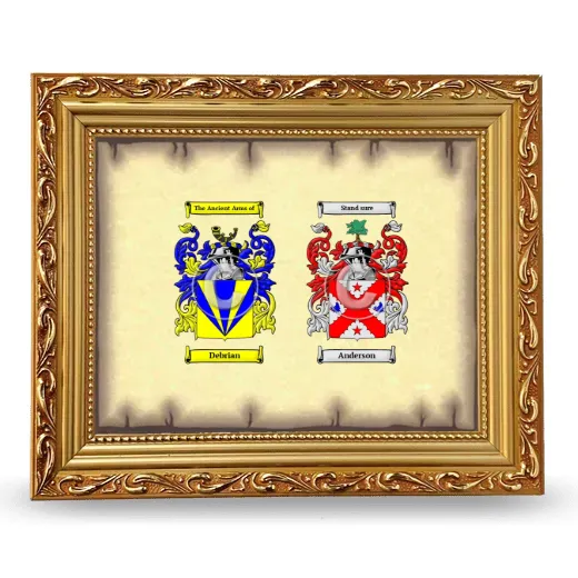 Anniversary Framed - Gold