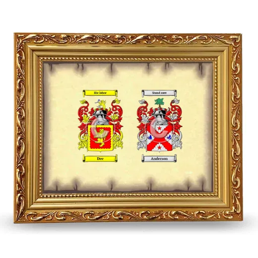 Anniversary Framed - Gold