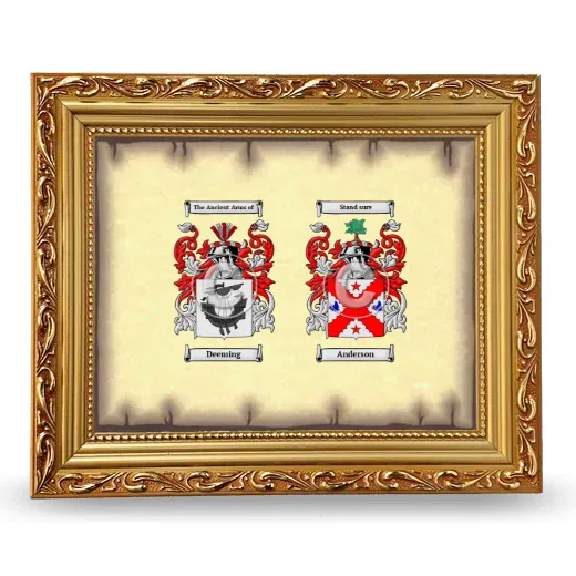 Anniversary Framed - Gold