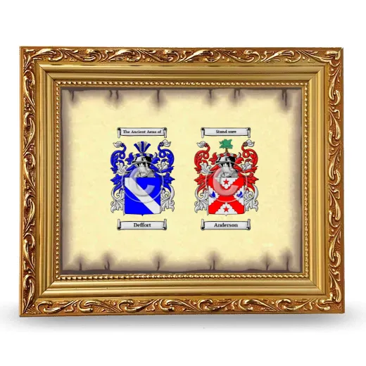 Anniversary Framed - Gold