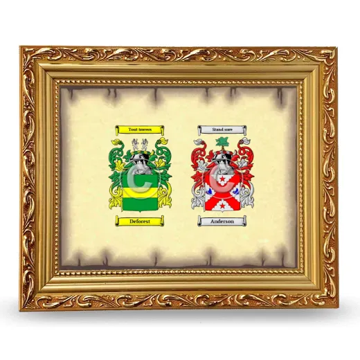 Anniversary Framed - Gold