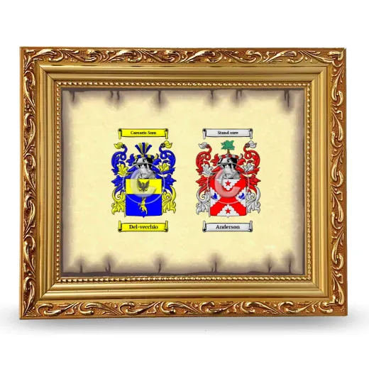 Anniversary Framed - Gold