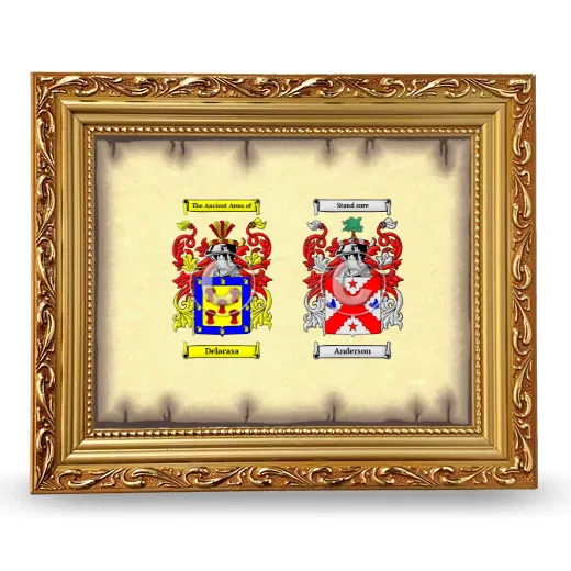 Anniversary Framed - Gold