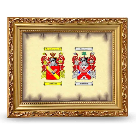 Anniversary Framed - Gold