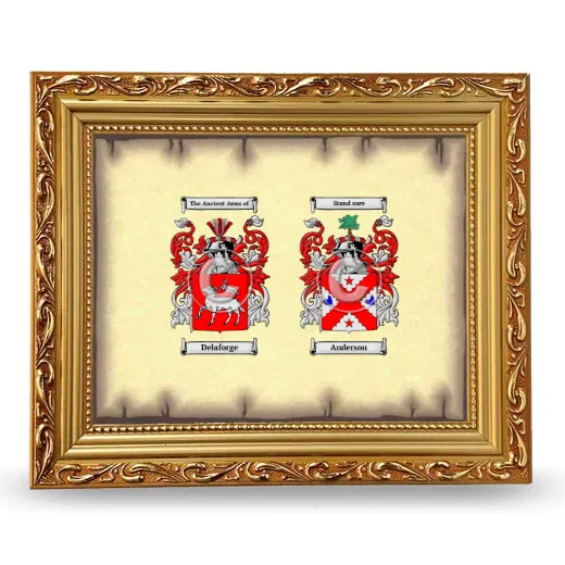 Anniversary Framed - Gold