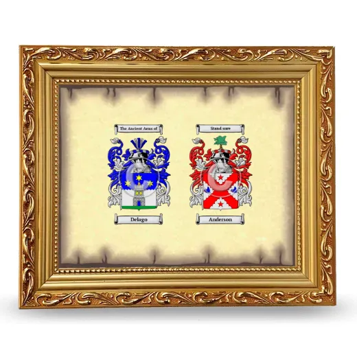 Anniversary Framed - Gold