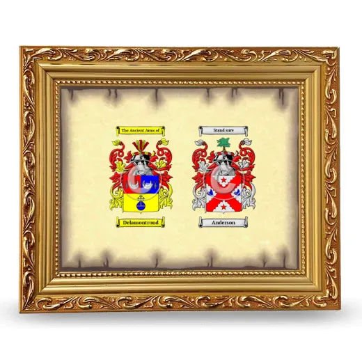 Anniversary Framed - Gold