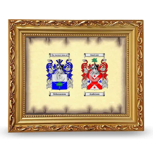 Anniversary Framed - Gold