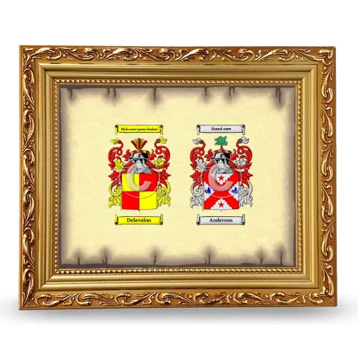 Anniversary Framed - Gold