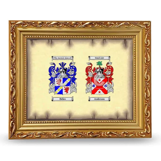 Anniversary Framed - Gold