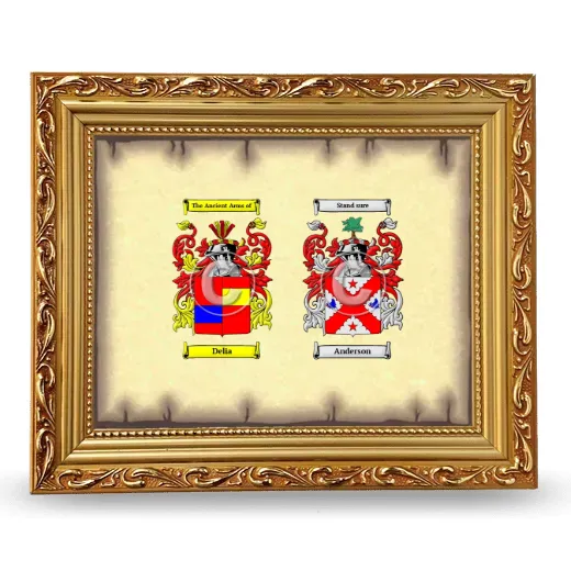 Anniversary Framed - Gold