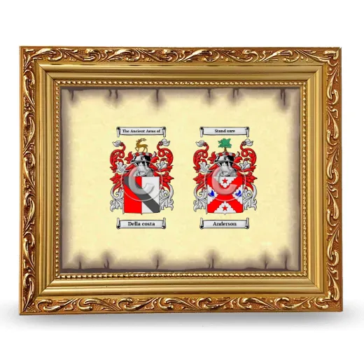 Anniversary Framed - Gold