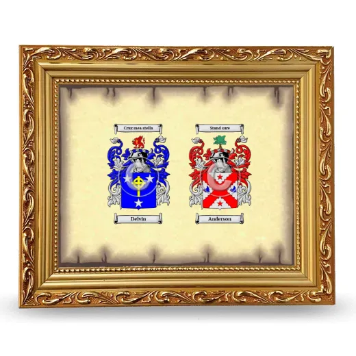 Anniversary Framed - Gold