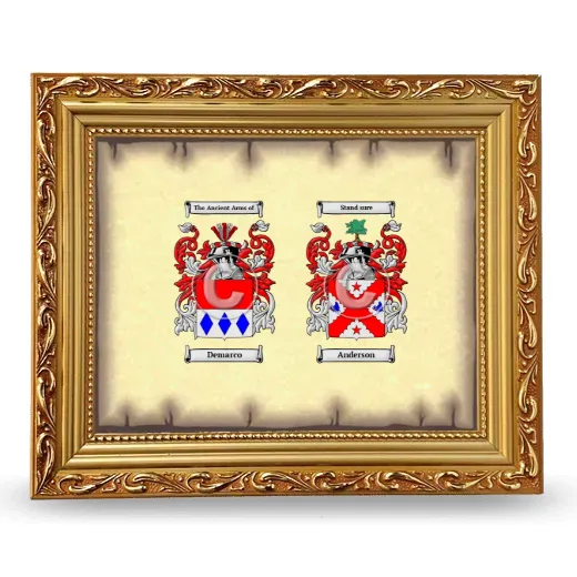 Anniversary Framed - Gold