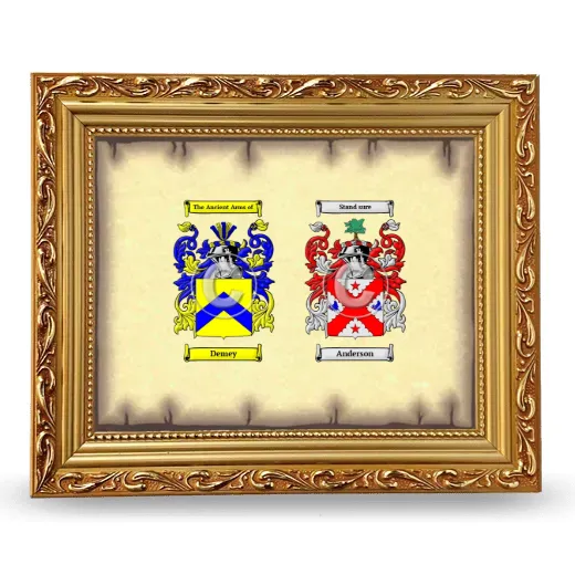 Anniversary Framed - Gold