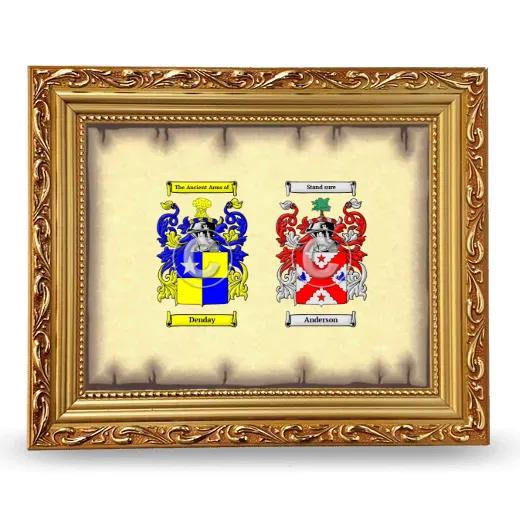 Anniversary Framed - Gold