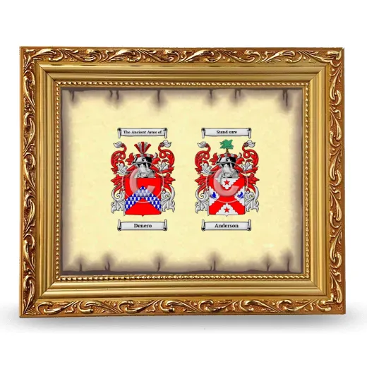 Anniversary Framed - Gold