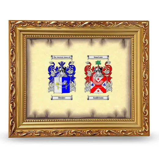 Anniversary Framed - Gold