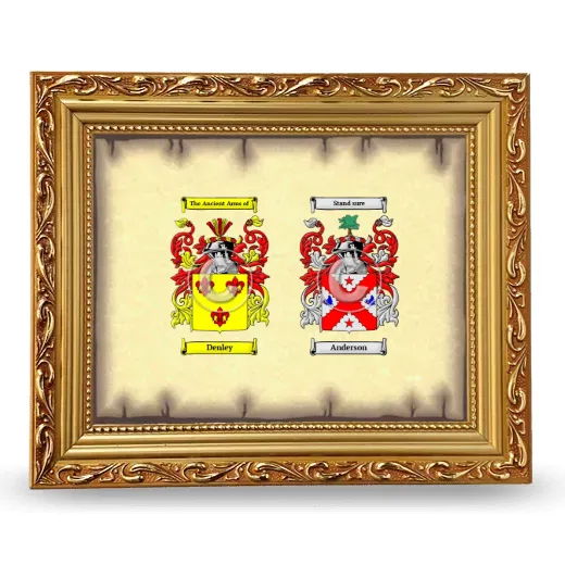 Anniversary Framed - Gold