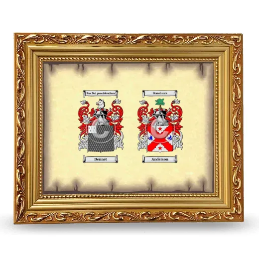 Anniversary Framed - Gold