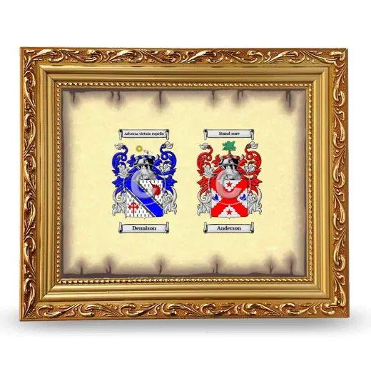 Anniversary Framed - Gold