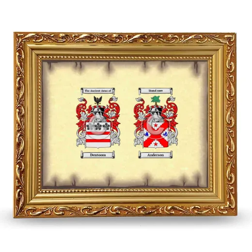 Anniversary Framed - Gold