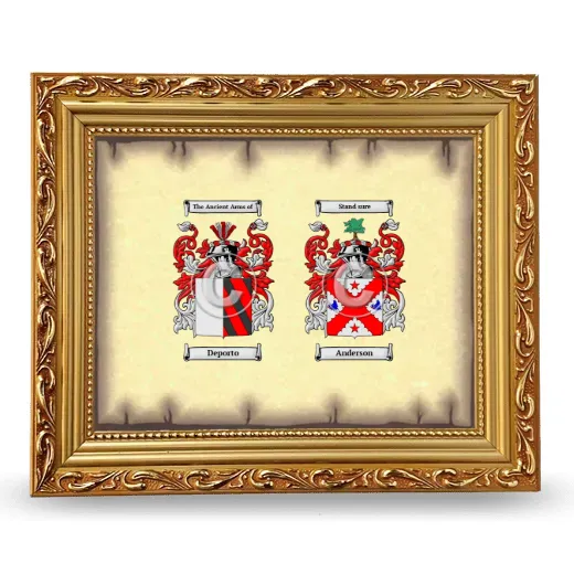 Anniversary Framed - Gold