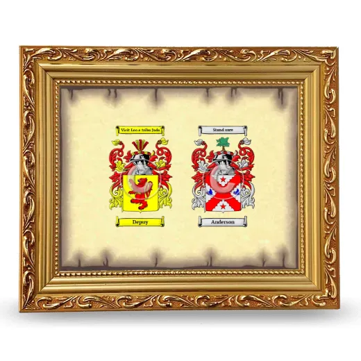 Anniversary Framed - Gold