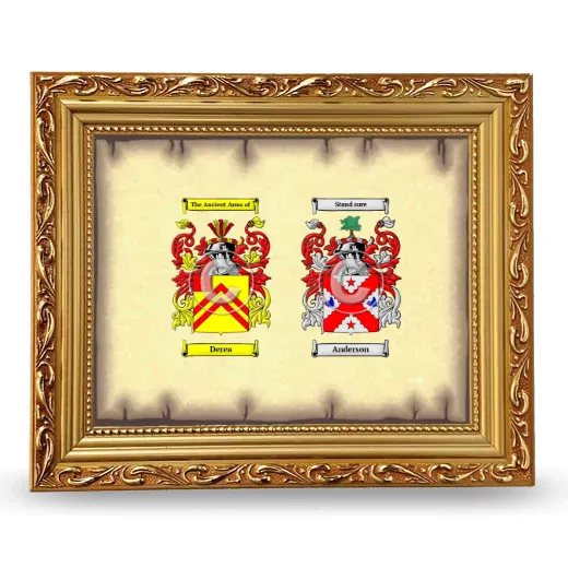 Anniversary Framed - Gold