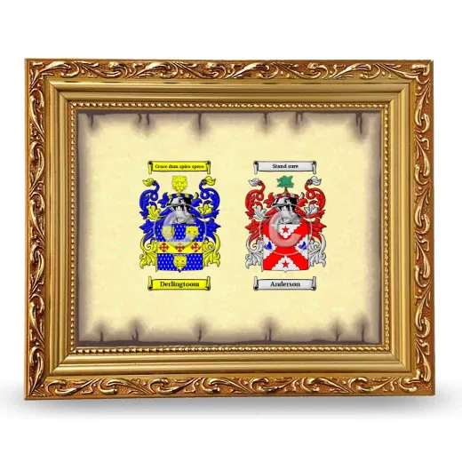 Anniversary Framed - Gold