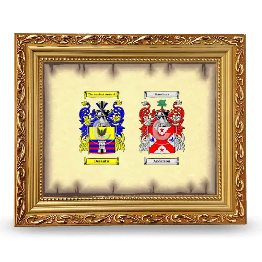 Anniversary Framed - Gold