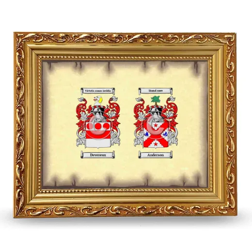 Anniversary Framed - Gold