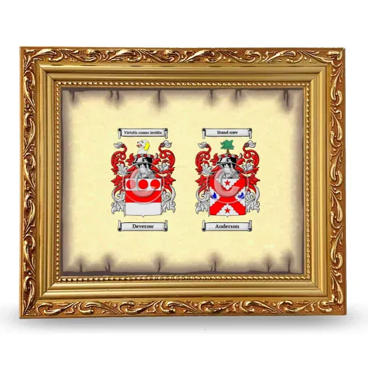 Anniversary Framed - Gold