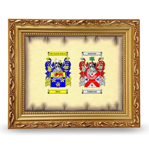 Anniversary Framed - Gold