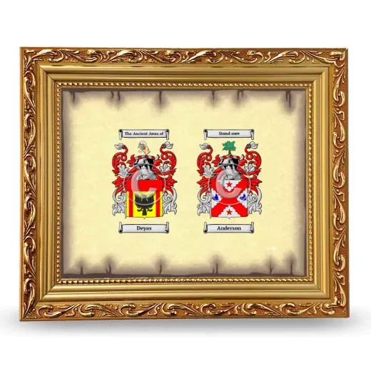 Anniversary Framed - Gold