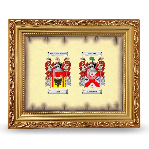 Anniversary Framed - Gold