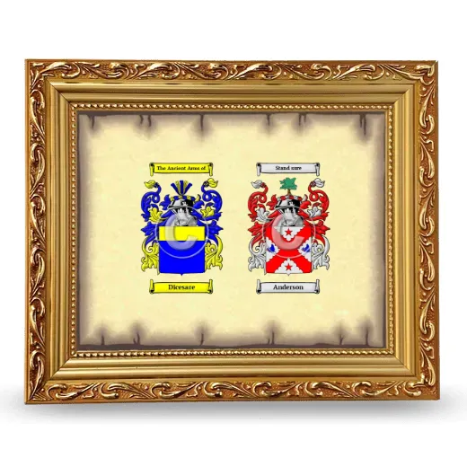 Anniversary Framed - Gold