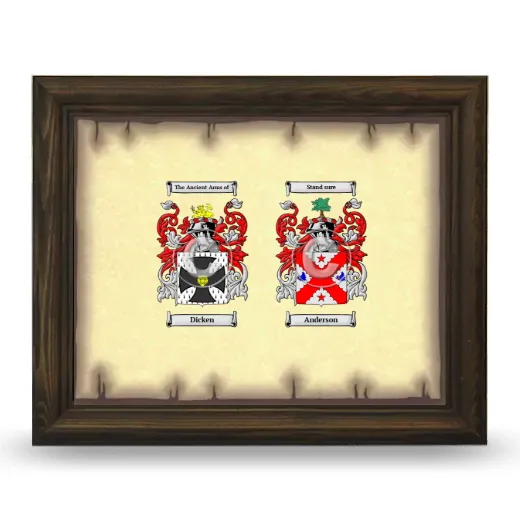 Anniversary Framed - Brown