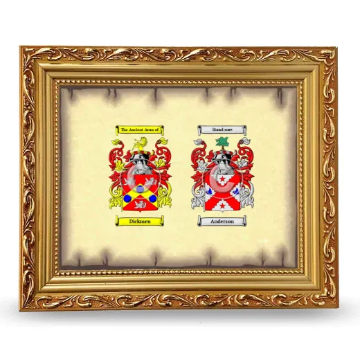 Anniversary Framed - Gold