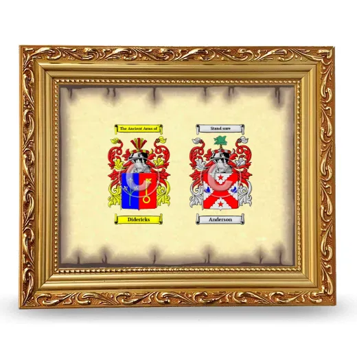 Anniversary Framed - Gold