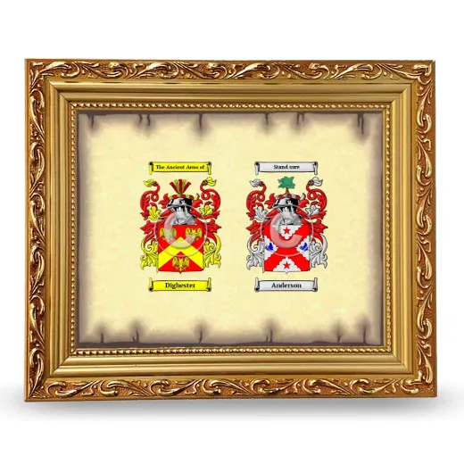 Anniversary Framed - Gold