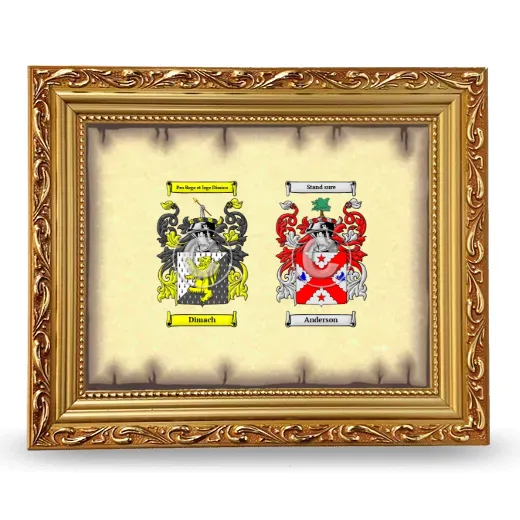 Anniversary Framed - Gold