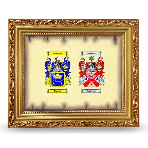 Anniversary Framed - Gold