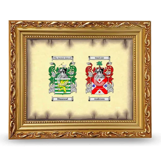 Anniversary Framed - Gold