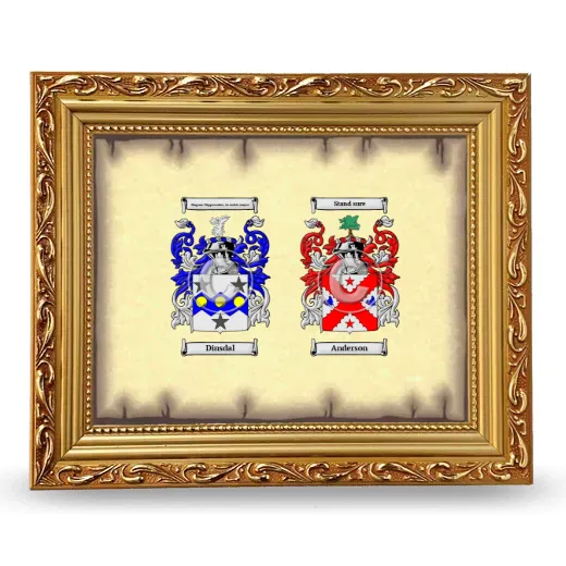 Anniversary Framed - Gold