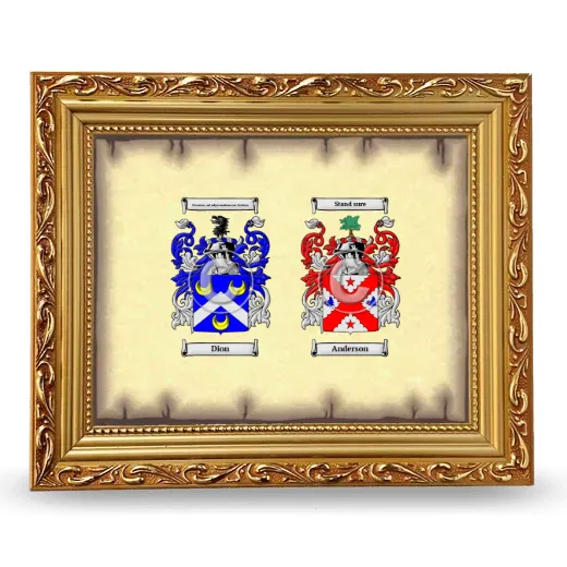 Anniversary Framed - Gold