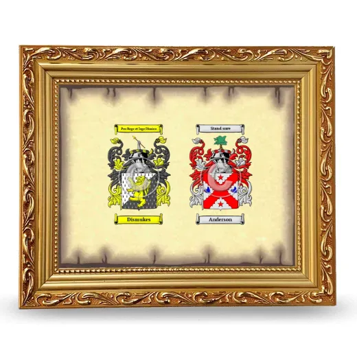 Anniversary Framed - Gold