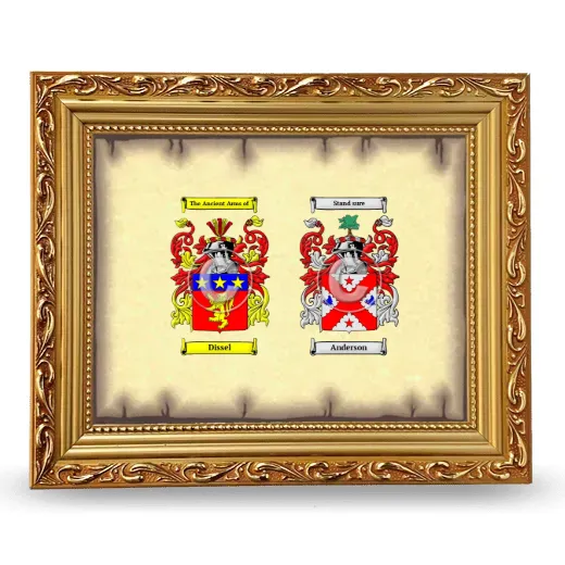 Anniversary Framed - Gold