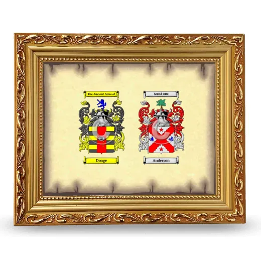 Anniversary Framed - Gold